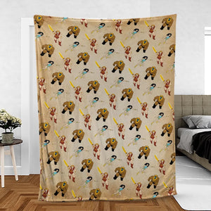 Thundarr the Barbarian Fleece Blanket