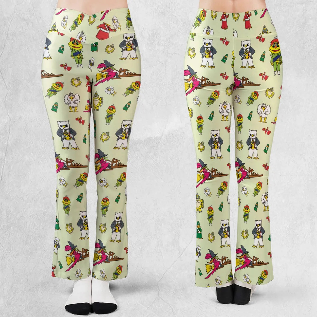H.R. Pufnstuf Characters Sid and Marty Flare Leggings