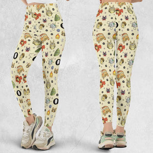 Ghiblipalooza Ghibli Themed Legging