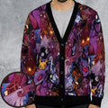Scaries Poison Pokemon Cardigan