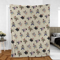 Stooges Forever The Three Stooges Fleece Blanket