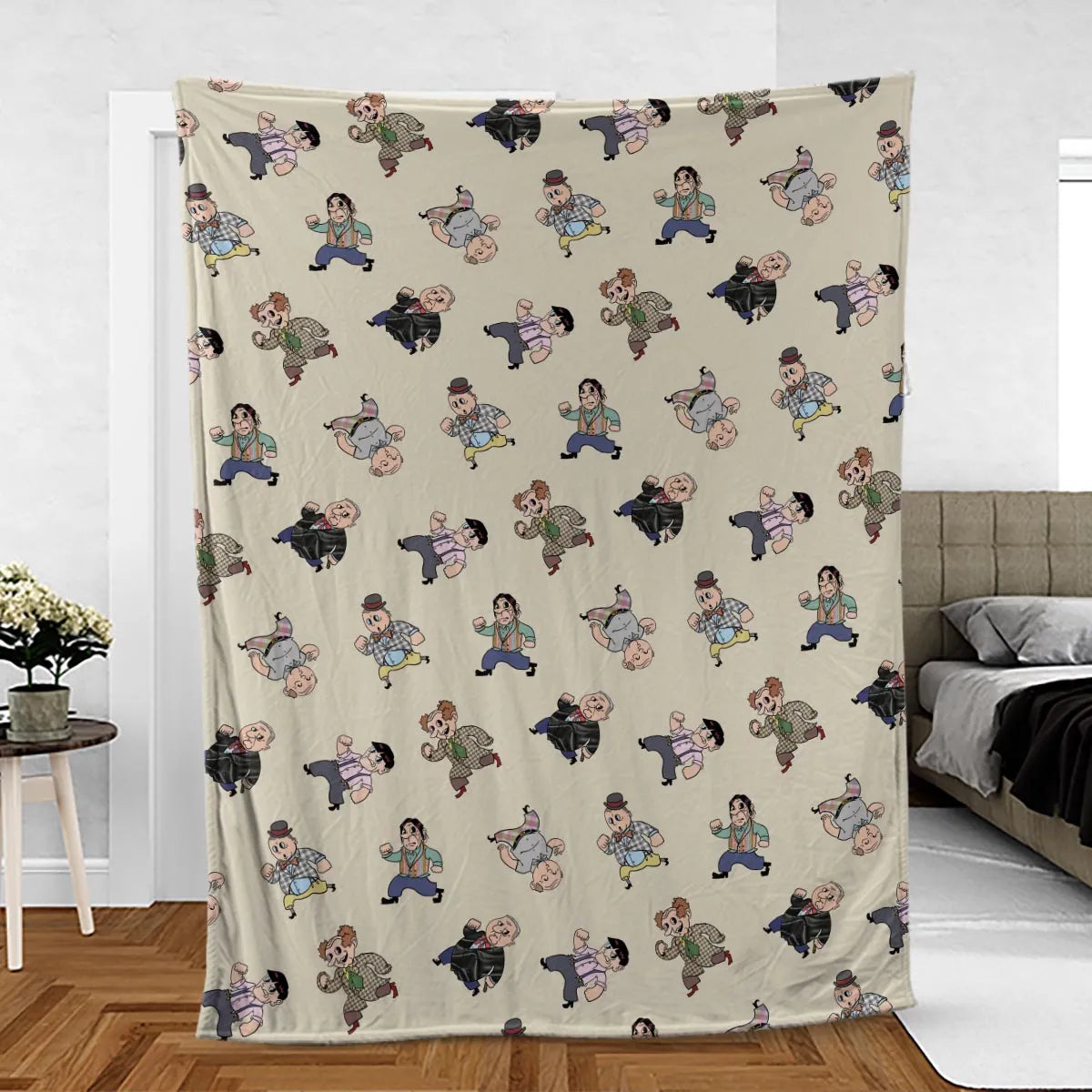 Stooges Forever The Three Stooges Fleece Blanket