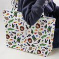 Joy Of Painting Bob Ross Large Tote Bag