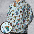 Save The Planet Captain Planet and the Planeteers All-over Print Hoodie
