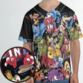 Krem Krew Donkey Kong Unisex Baseball Jersey
