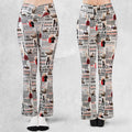Inconceivable Quotes Flare Leggings