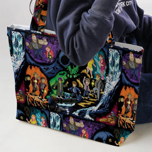 Goonies 80s Pixel Art Large Tote Bag