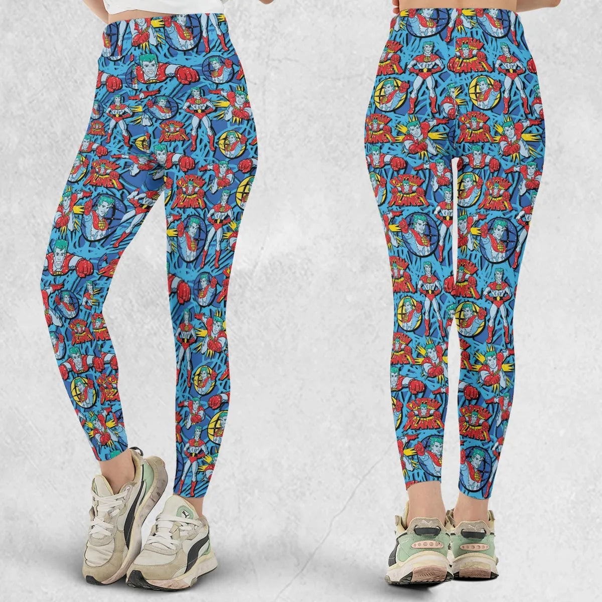 Hero of the Environment Captain Planet and the Planeteers Legging