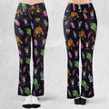 Nostalgic Food Mascots Burger Chef Flare Leggings