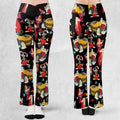 Retro 90s Jessica Rabbit Roger Rabbit Flare Leggings