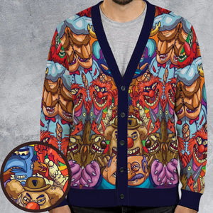 Monster Muppets The Muppets Characters Cardigan