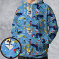 Cruisin' The Galaxy Star Trek All-over Print Hoodie