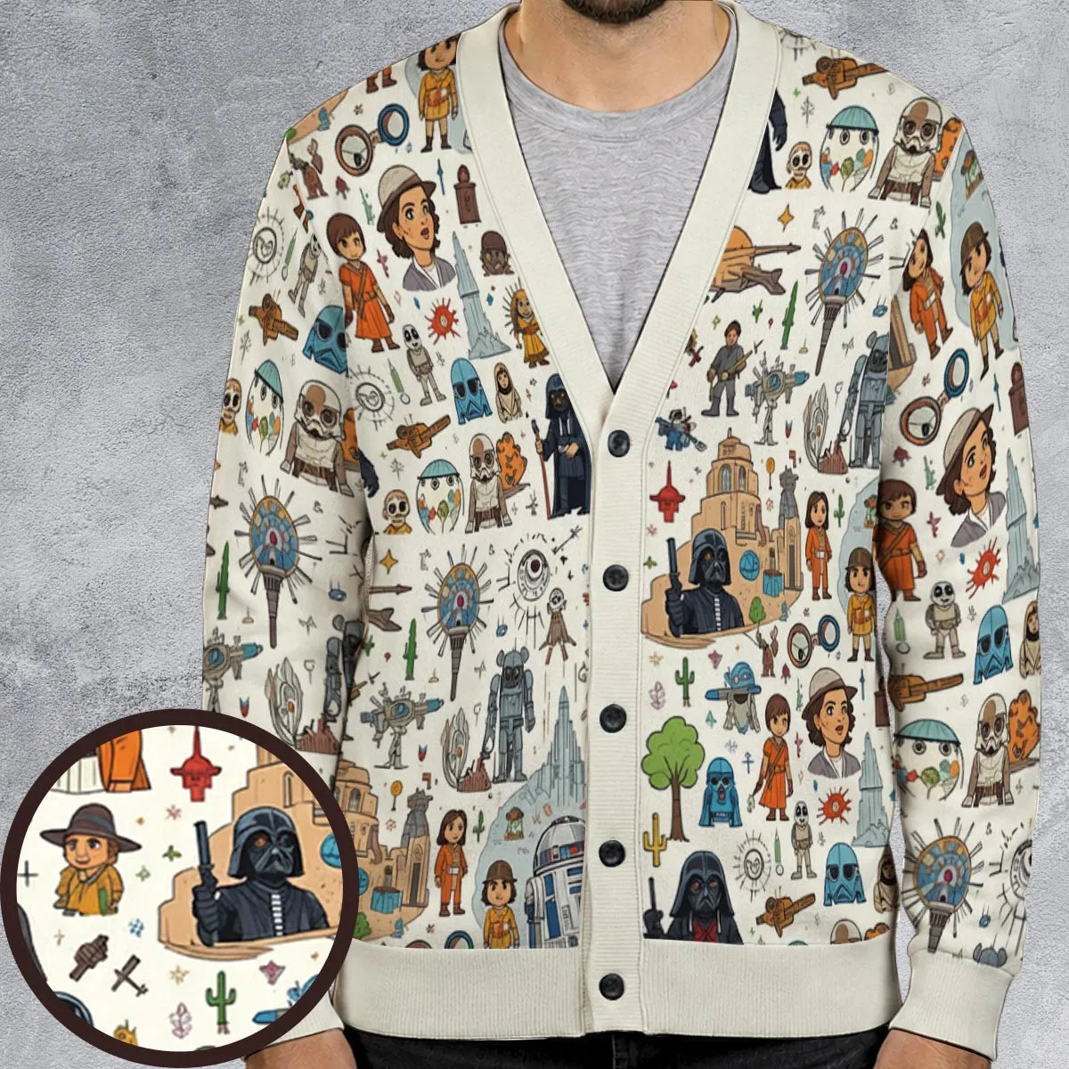 Galactic Wonders Star Wars Cardigan
