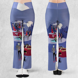 Monster Universal Dance Party Flare Leggings