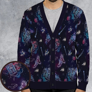 Tardis Doctor Who Seamless Cardigan
