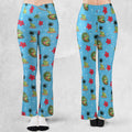 Ghostbusters Slimer Summer Vibes Flare Leggings