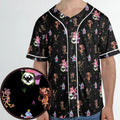 Monsters Cereal Pattern Unisex Baseball Jersey