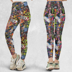 The 1980's. The Decade Of Greed Legging