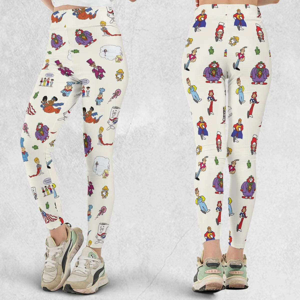 Schoolhouse Rock Characters Legging