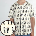 Mia Wallace and Vincent Vega Dance Pulp Fiction Unisex Baseball Jersey