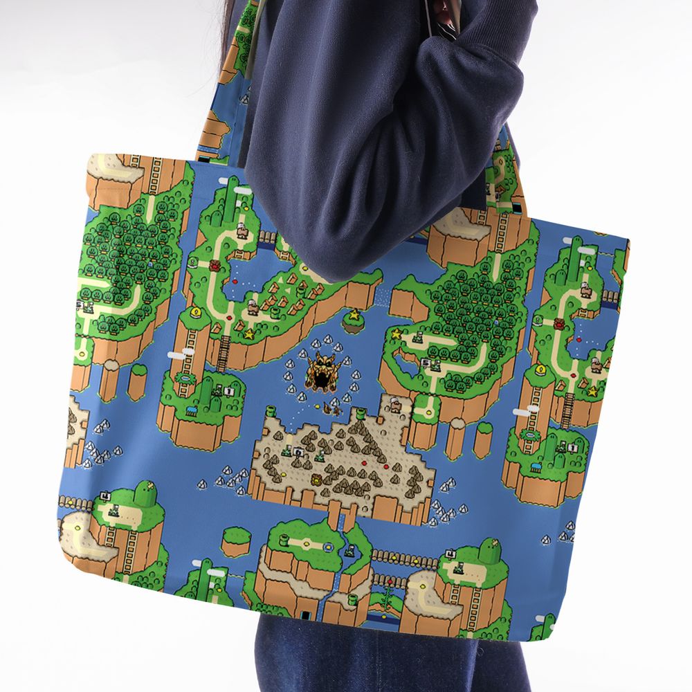 Super Mario World Map -  - 1
