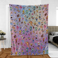80s 90s Commercial Cereal Mascots Fleece Blanket