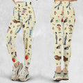 El Chavo Cartoon Characters Legging