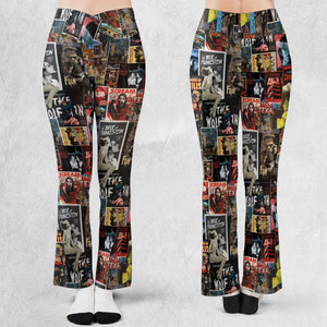 Classic Horror Movie Posters Monster Universal Scream Ghostface The Thing Flare Leggings
