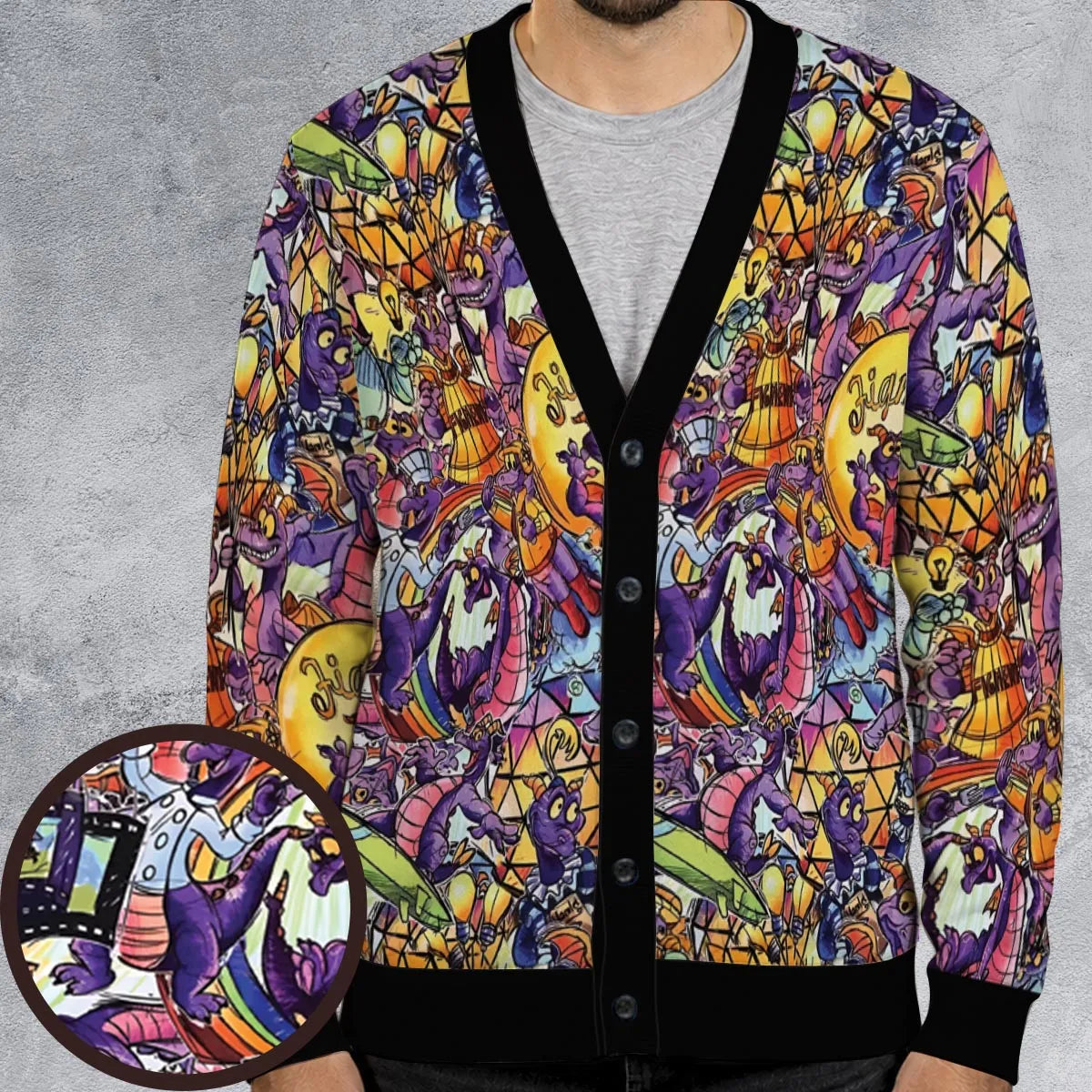 The Cute Dragon Figment Cardigan
