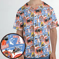 To The Rescue The A Team Pattern Unisex Baseball Jersey