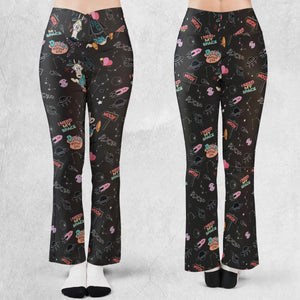 Rocko Space Out Rocko's Modern Life Flare Leggings