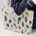 Groovie Goolies Halloween Large Tote Bag
