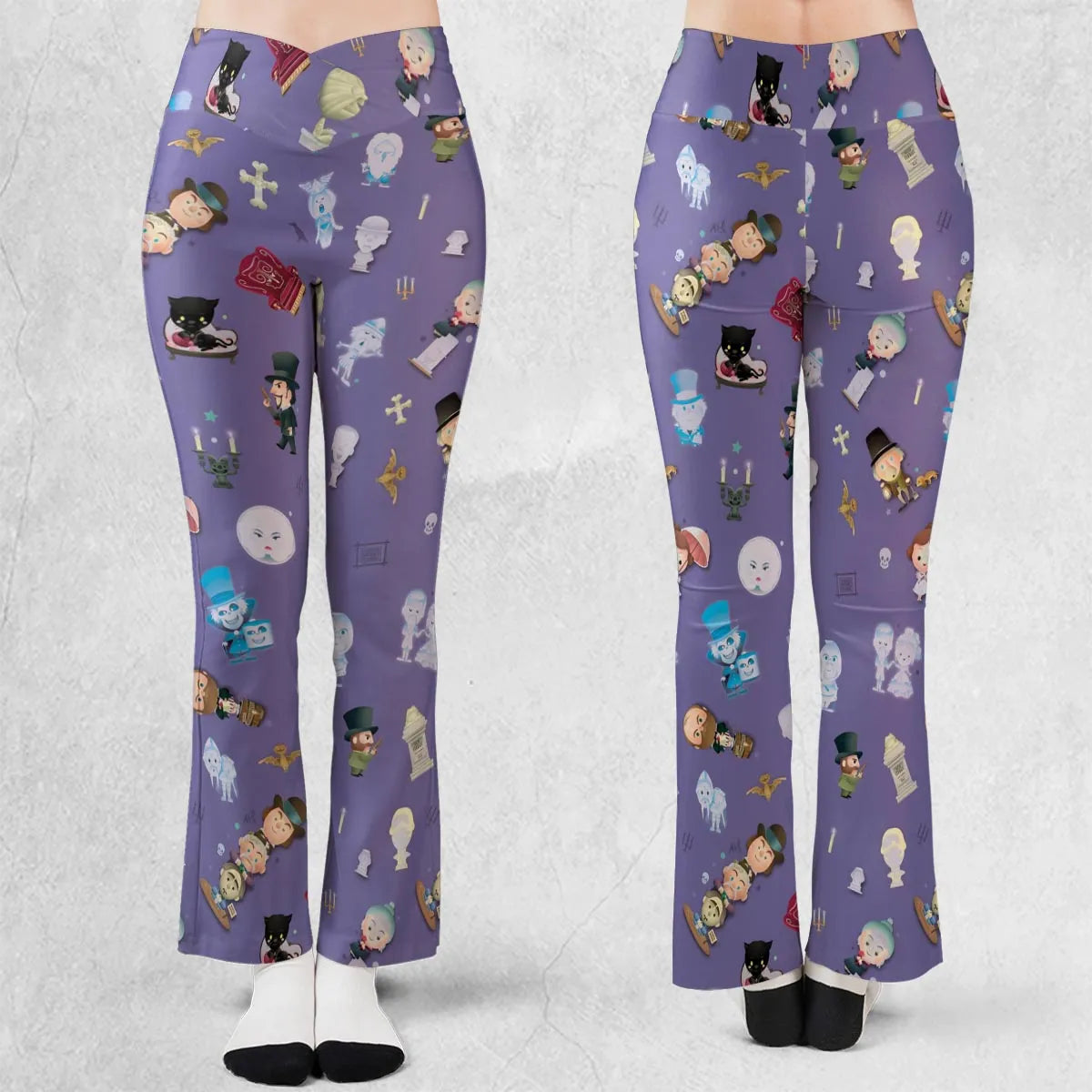 Ghoul Chic Haunted Mansion Flare Leggings