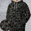 Suspicious Cats Funny Cat All-over Print Hoodie