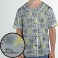 S.T Shipyard Star Trek Unisex Baseball Jersey