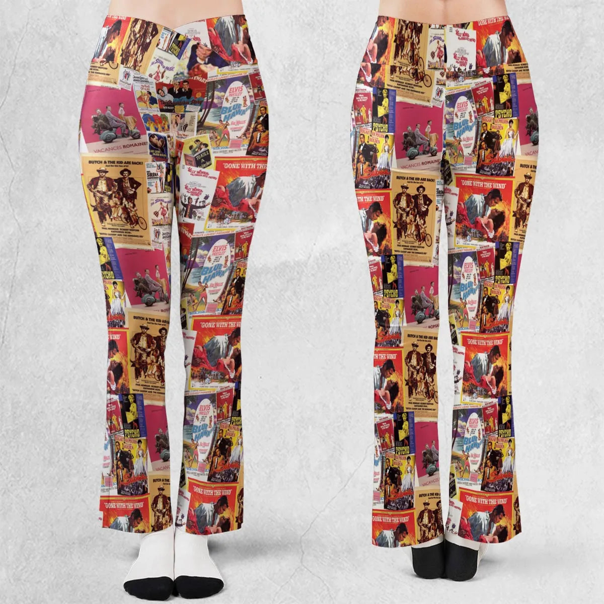 Hollywood Classics Collage Flare Leggings