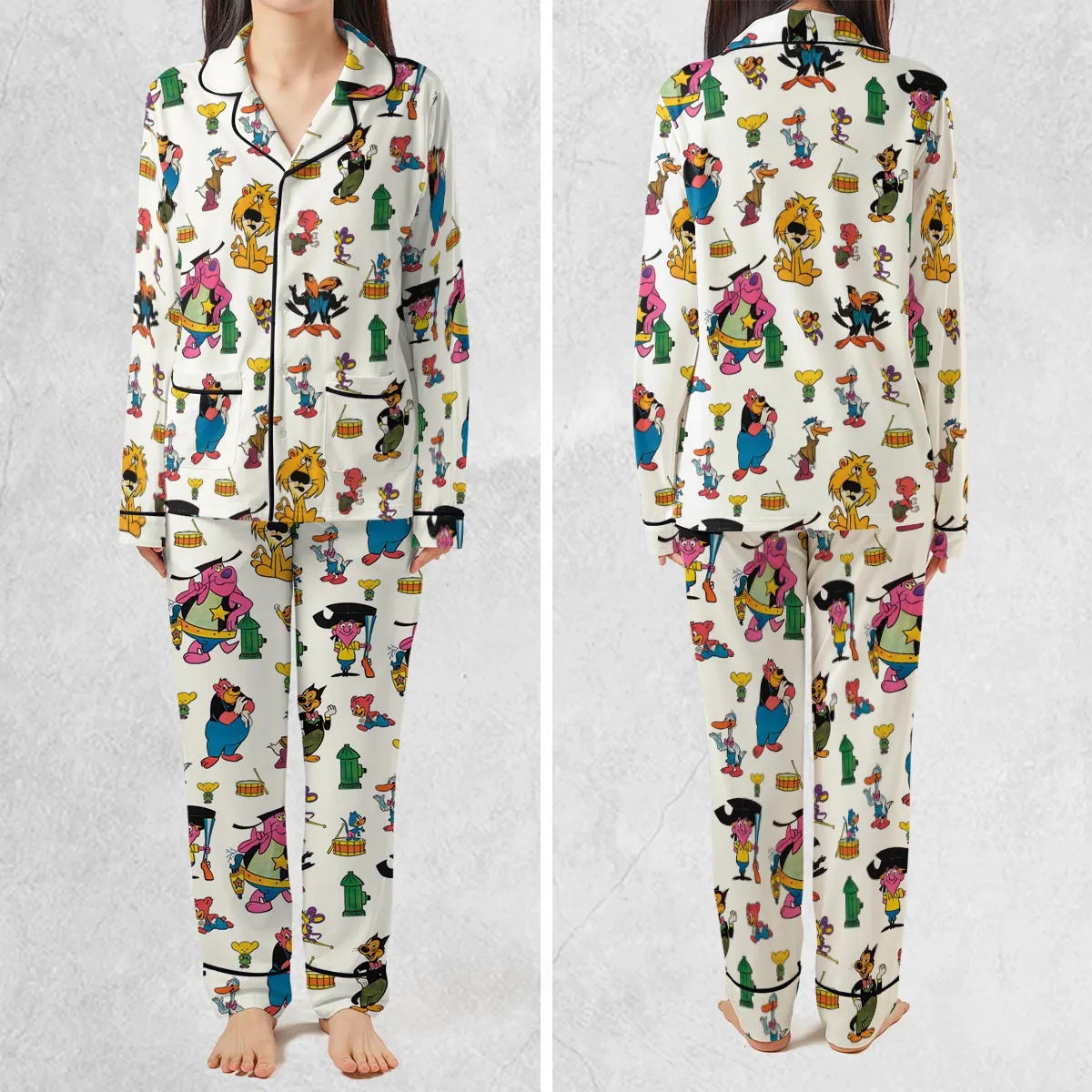 Terrytoons Characters Pajamas Set