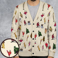 Wacky Races Characters Cardigan