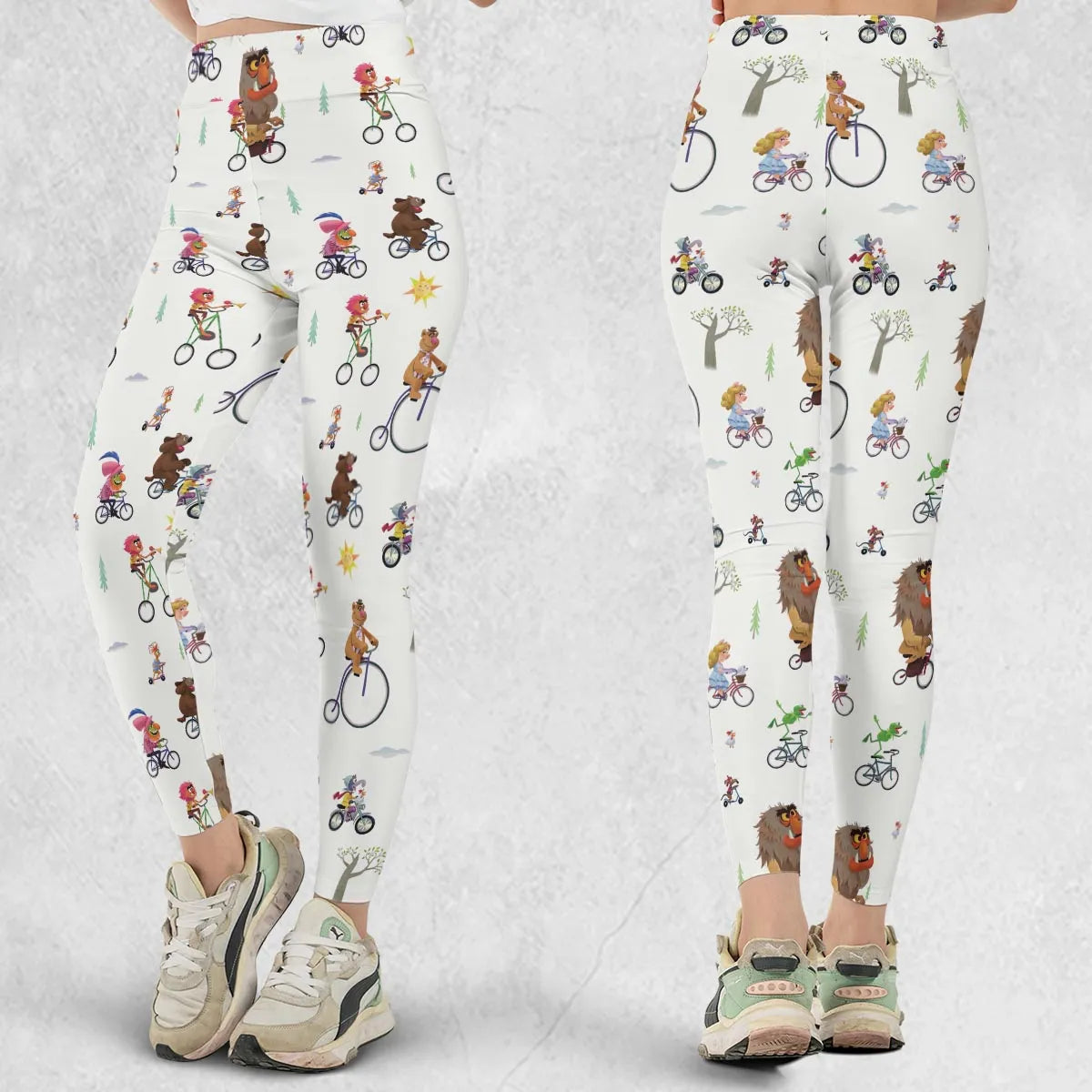 The Muppet Movie Bike Scene Legging