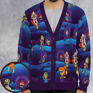 Horror Night The Simpsons Cardigan