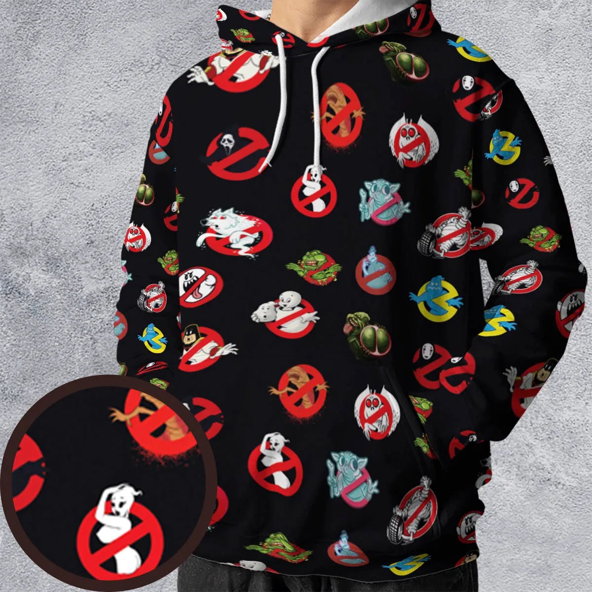 No Ghost Exists Ghostbusters All-over Print Hoodie