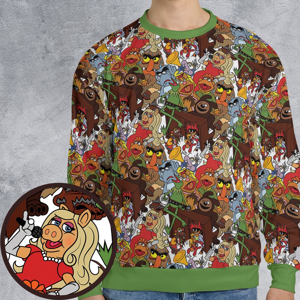 All-over Print Sweatshirt - 4CQJ28JR -  - 1