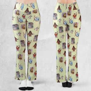Ewoks Characters Star Wars Flare Leggings