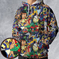 All-over Print Hoodie - 6Y285SDN -  - 1