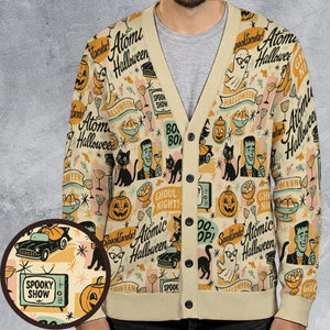 Spooky Show Frankenstein Cardigan
