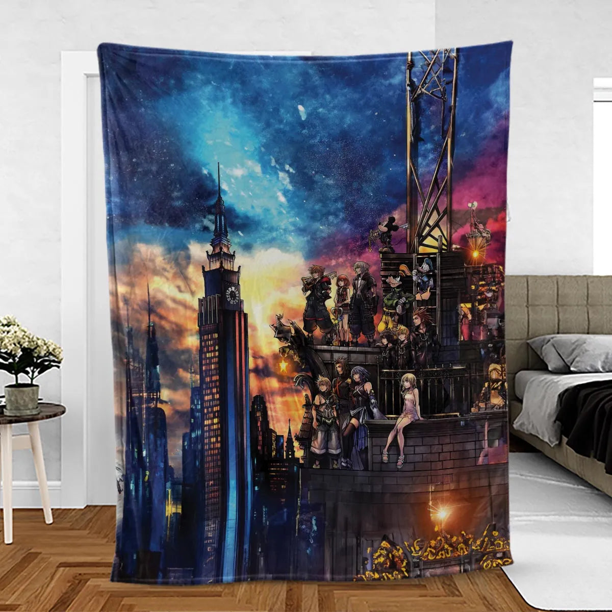 KH3 Kingdom Heart Fleece Blanket