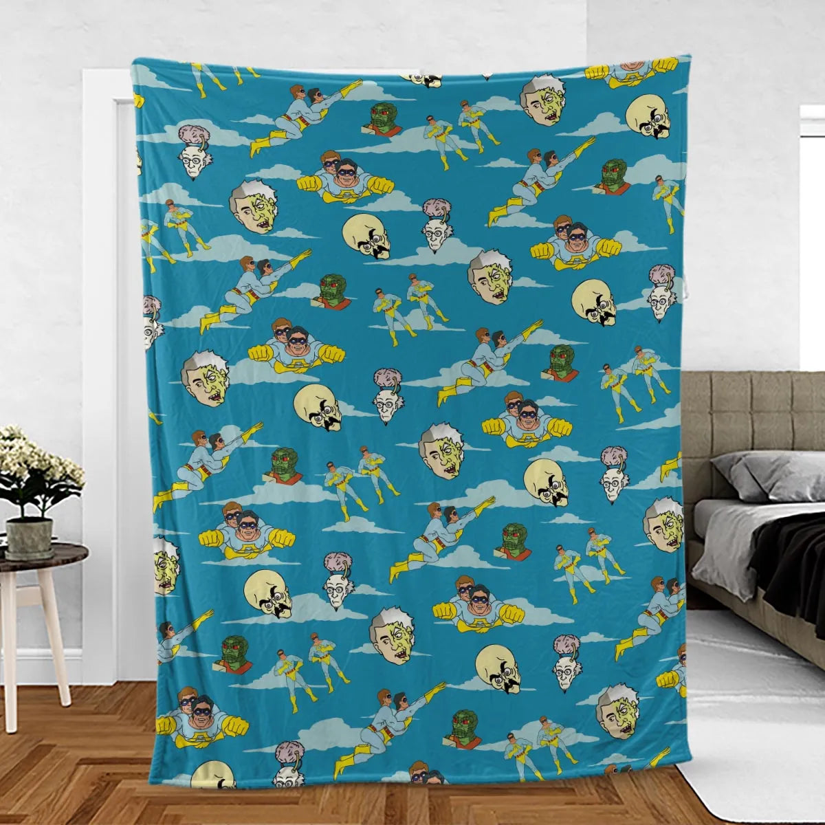 The Ambiguously Gay Duo Characters Patterns Fleece Blanket