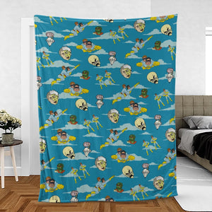 The Ambiguously Gay Duo Characters Patterns Fleece Blanket