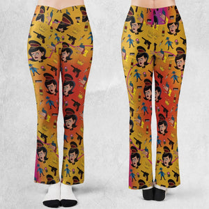 Dr. Girlfriend The Venture Bros Flare Leggings