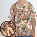 Vintage Hunks of The 80s Unisex Baseball Jersey